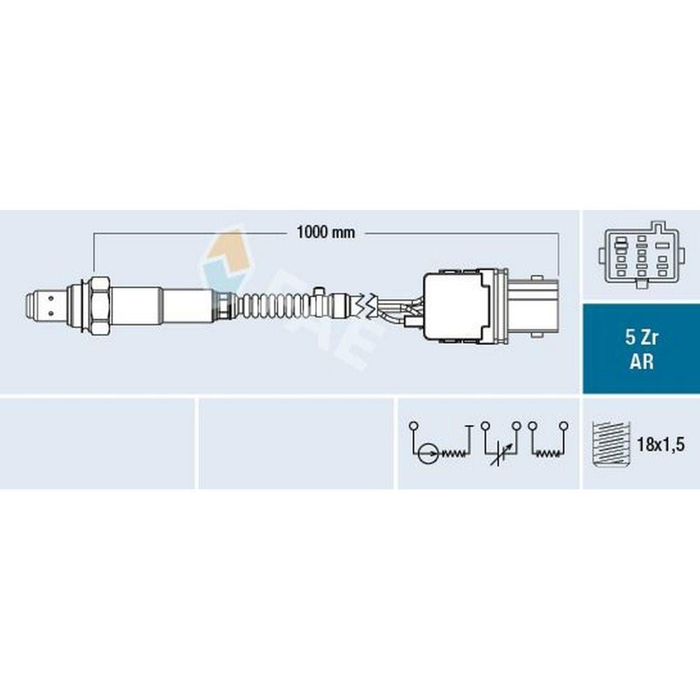 OKSIJEN SENSORU (LAMBDA) MAN LION'S CITY E2866 E2876 CNG'LI 09>