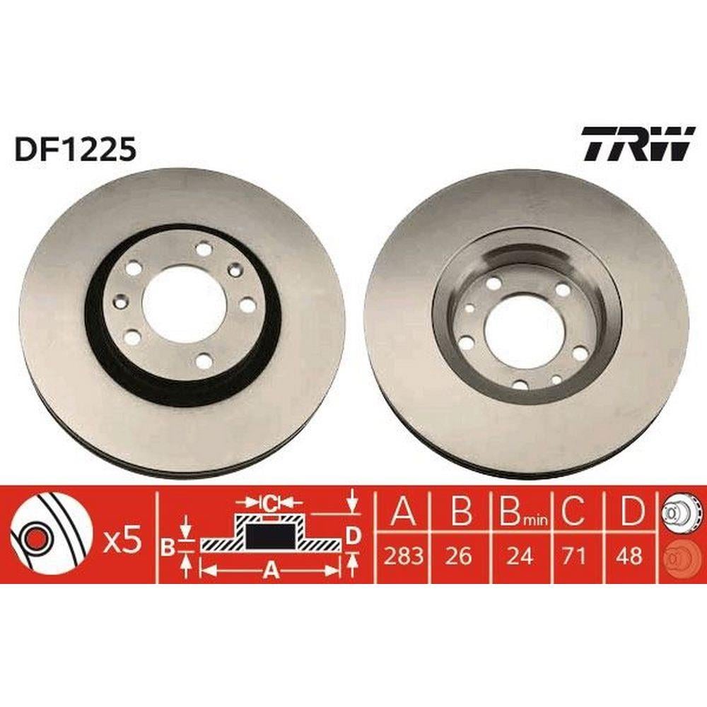 ON FREN AYNASI (AD) XM P605 2,0 SRTI / 2,0I / 2,0I T / 2,1D / 2,5DT / 3,0 V6 90
