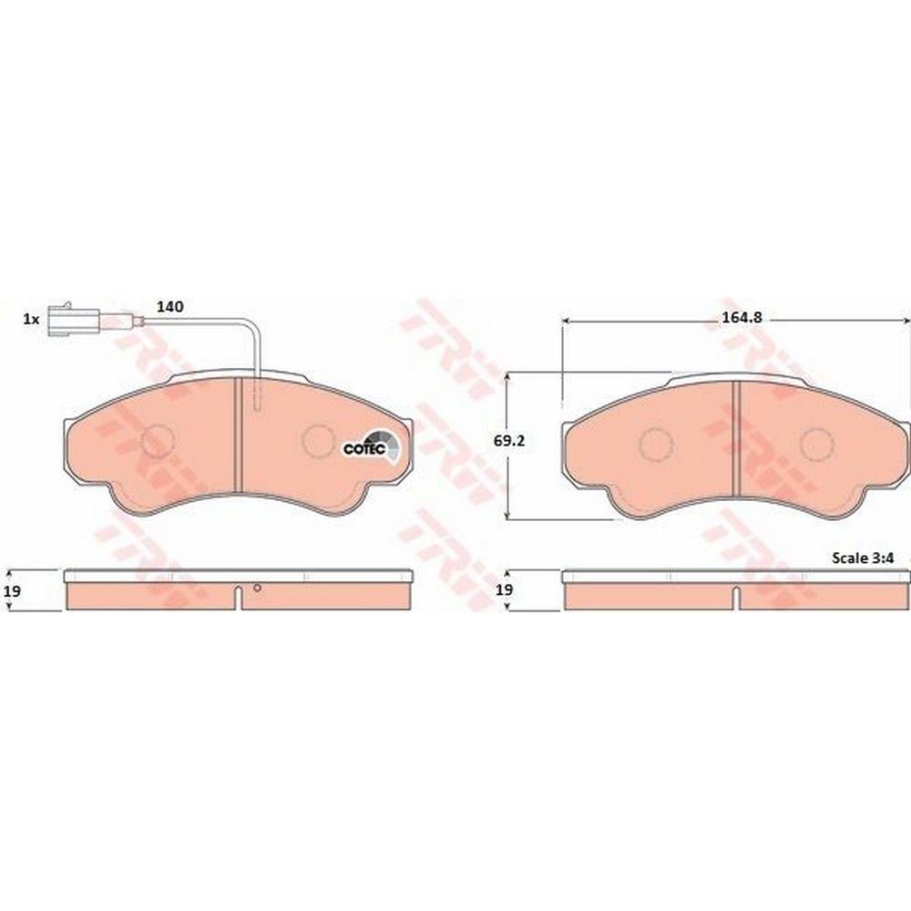 ON FREN BALATASI DUCATO BOXER JUMPER 18Q (16 JANT) 02>06