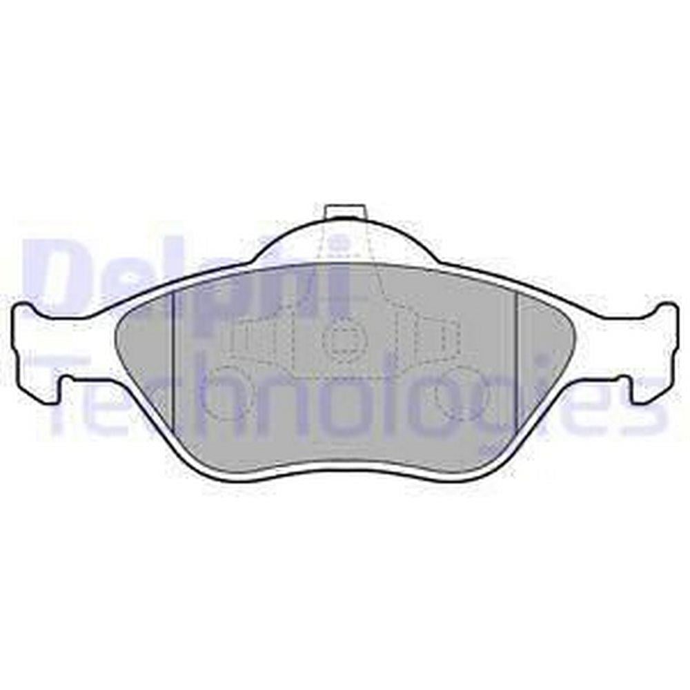 ON FREN BALATASI FIESTA IV / V 95>08 FUSION 02>12 KA 1,6 03>08 MAZDA 121 III 03> ABSLI