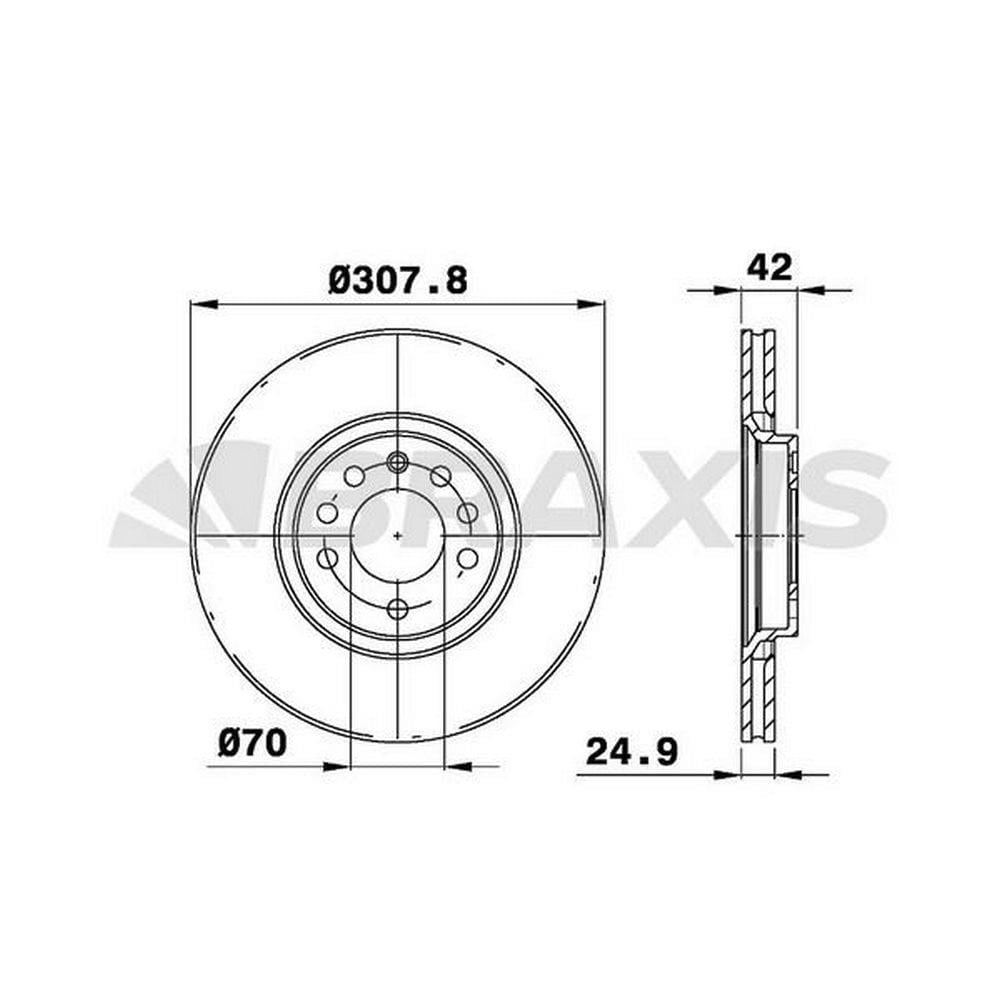 ON FREN DISK AYNASI (5 BIJON) ASTRA G / H ZAFIRA B CORSA D CORSA E ZAFIRA B ADAM