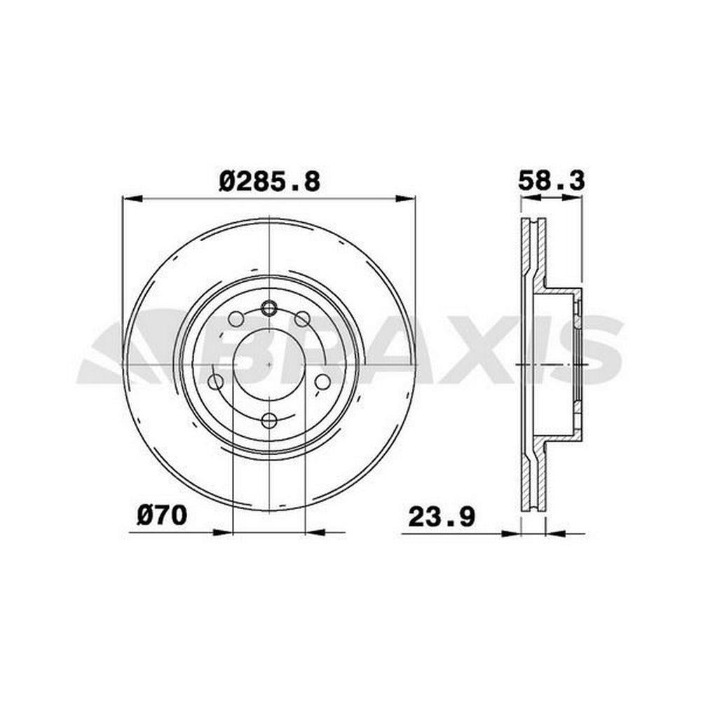 ON FREN DISK AYNASI HAVALI OMEGA B 2.0 94>