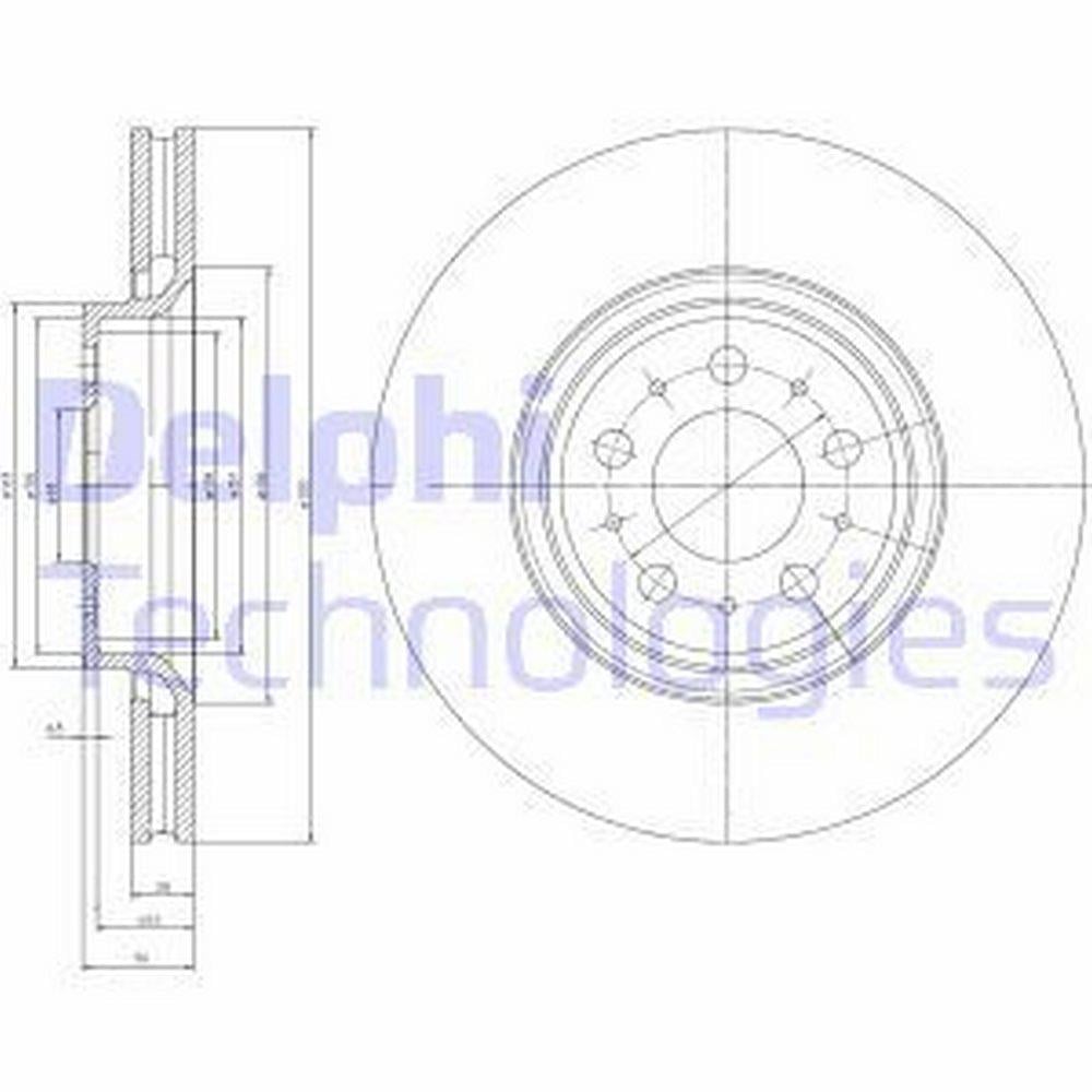 ON FREN DISK AYNASI HAVALI  S60 00>10  S80 00> 10  V70 01> 10  XC70 02> 10 S80 I (184) 00>06