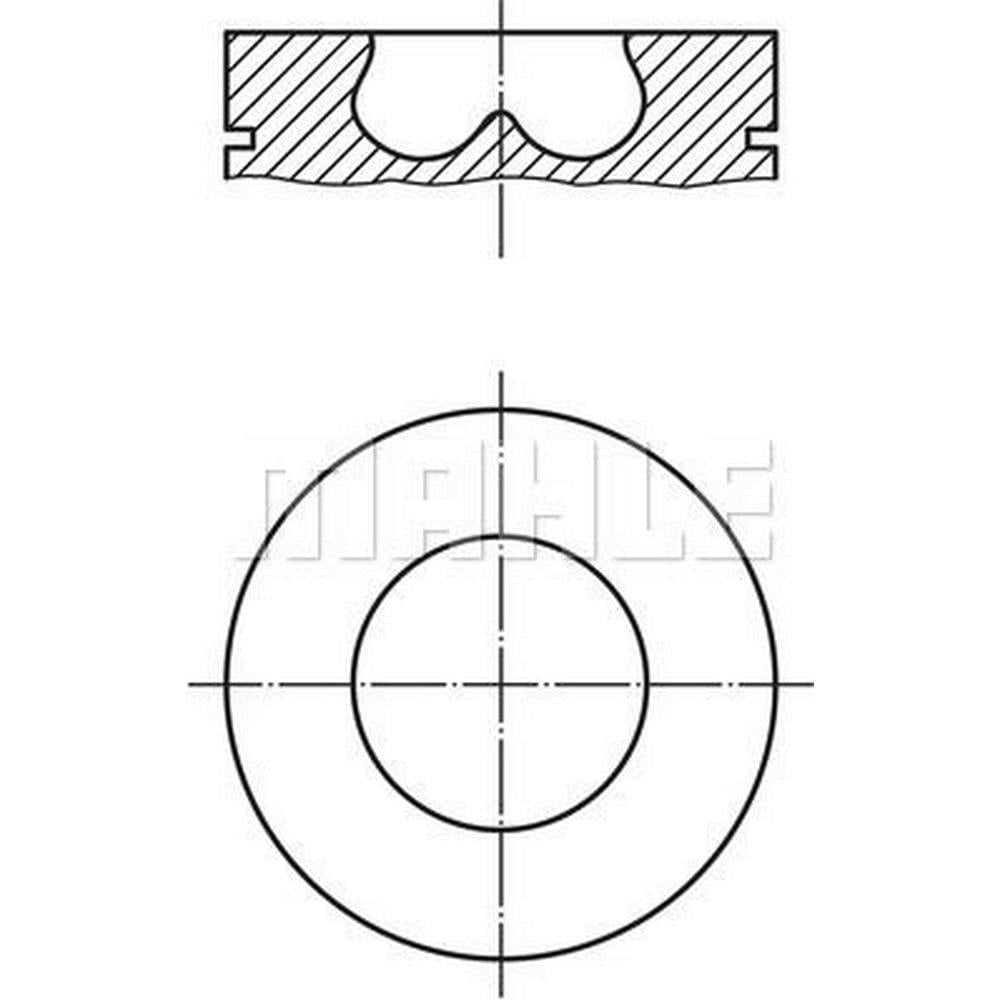 PISTON SEGMAN (STD 84,00mm) N47 D20 C E81 E82 E87 E88 F20 F22 F87 F21 E90 E92 E93 F30 F80 F31 F34 F3