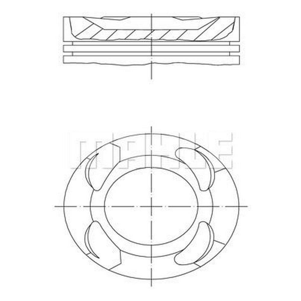 PISTON SEGMAN STD BMW B48 B20 A B F20 F30 G20 G30 G11 G01 G02 G29