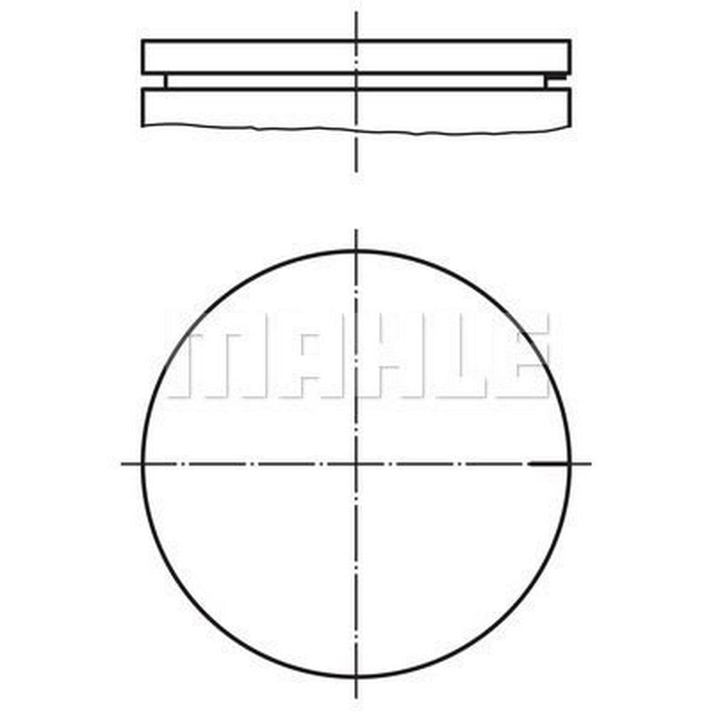 PISTON SEGMAN STD BMW M60 E31 E32 E34 E38