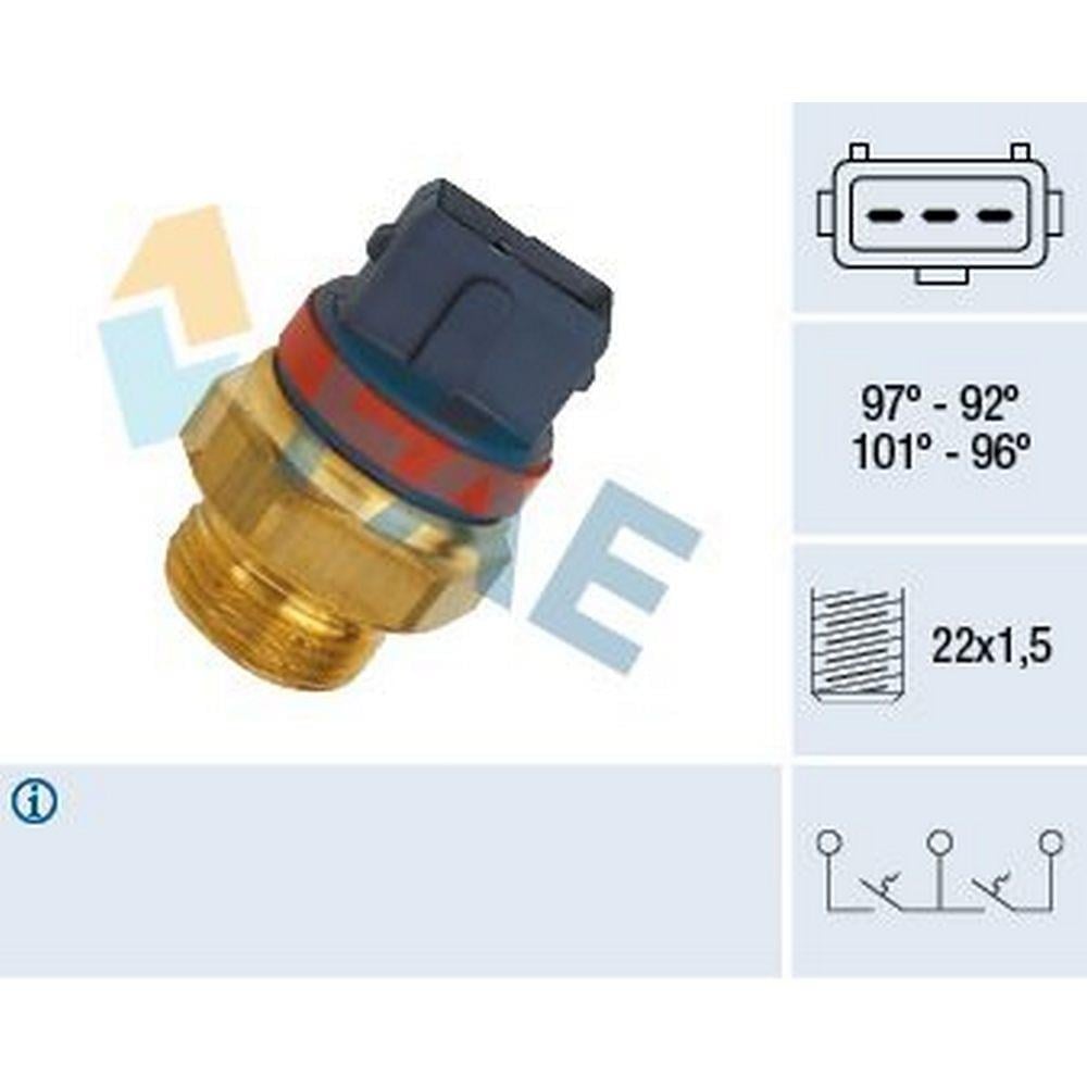 RADYATOR MUSURU (97 / 92°) BERLINGO PARTNER XUD7 / XUD9 SAXO VTS P106 GTI TU5J4 P205 P405 P106 SAXO