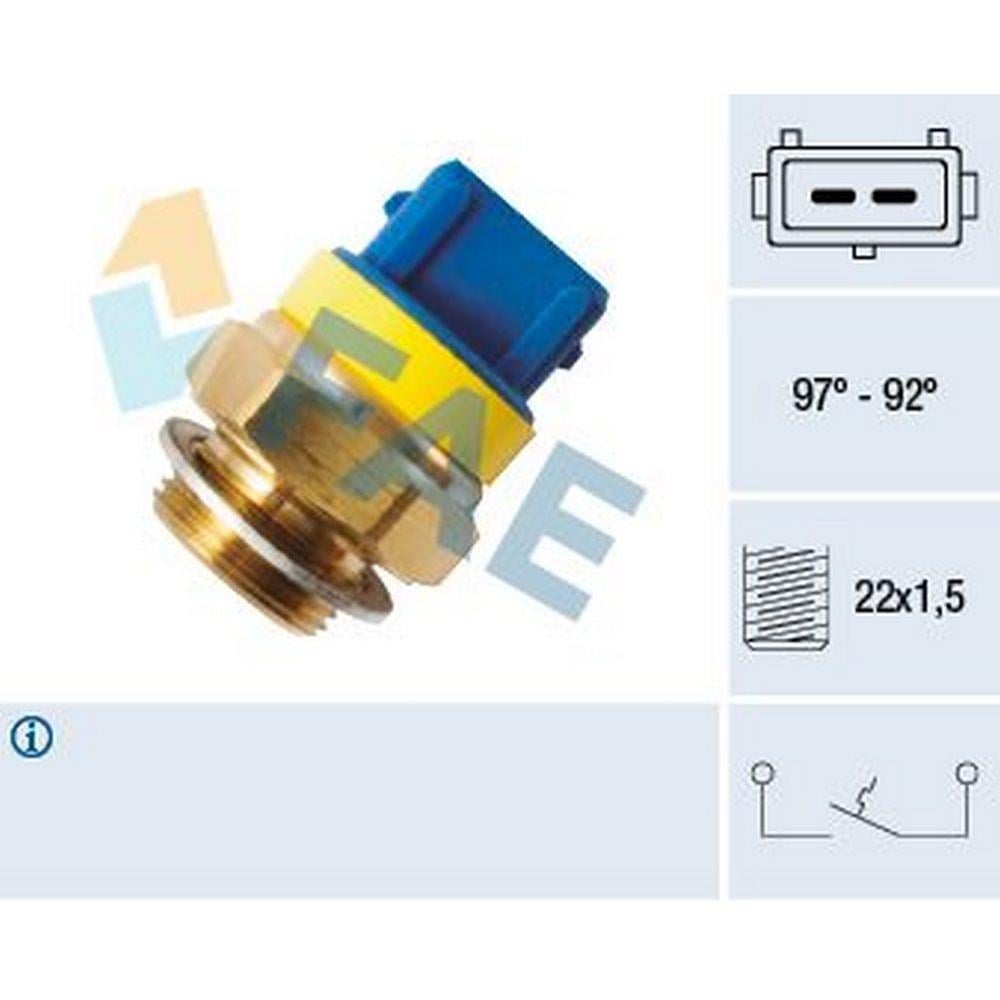RADYATOR SU SICAKLIK MUSURU (IKI CIKIS) / (92 / 97C°) BERLINGO AX EVASION SAXO XANTIA XSARA XSARA PI