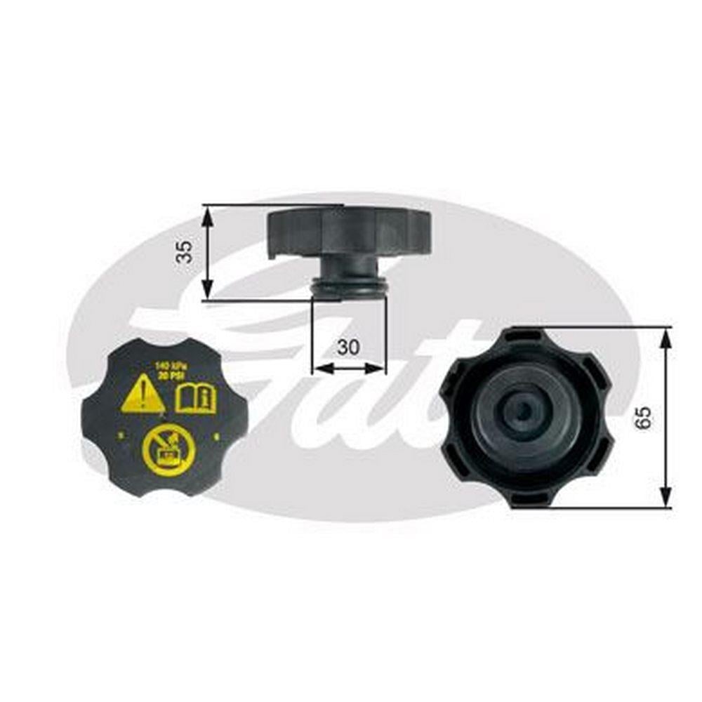 RADYATOR YEDEK SU DEPO KAPAGI ASTRA J CRUZE INSIGNIA A ZAFIRA C MOKKA 08>