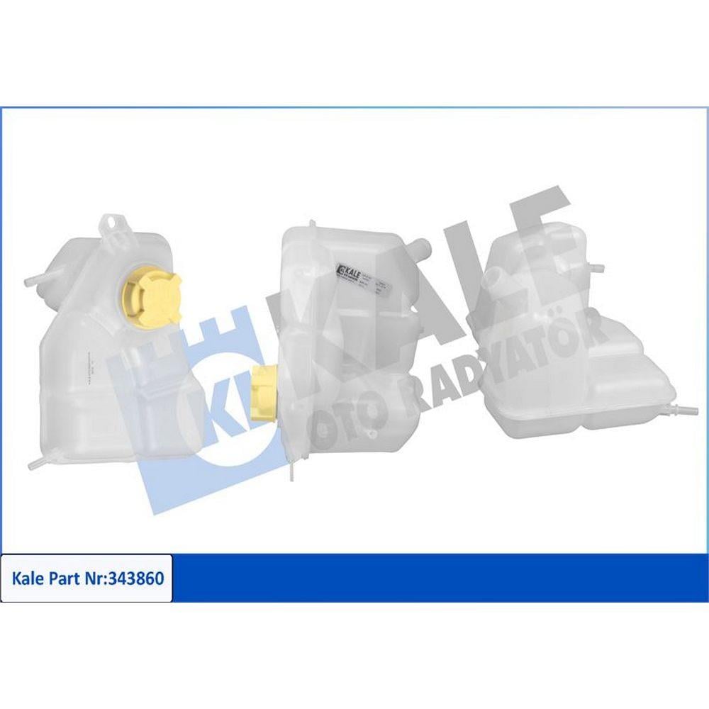 RADYATOR YEDEK SU DEPOSU FIESTA - FUSION 1.4 - 1.6 TDCI 02>08 ( KAPAKLI ) 