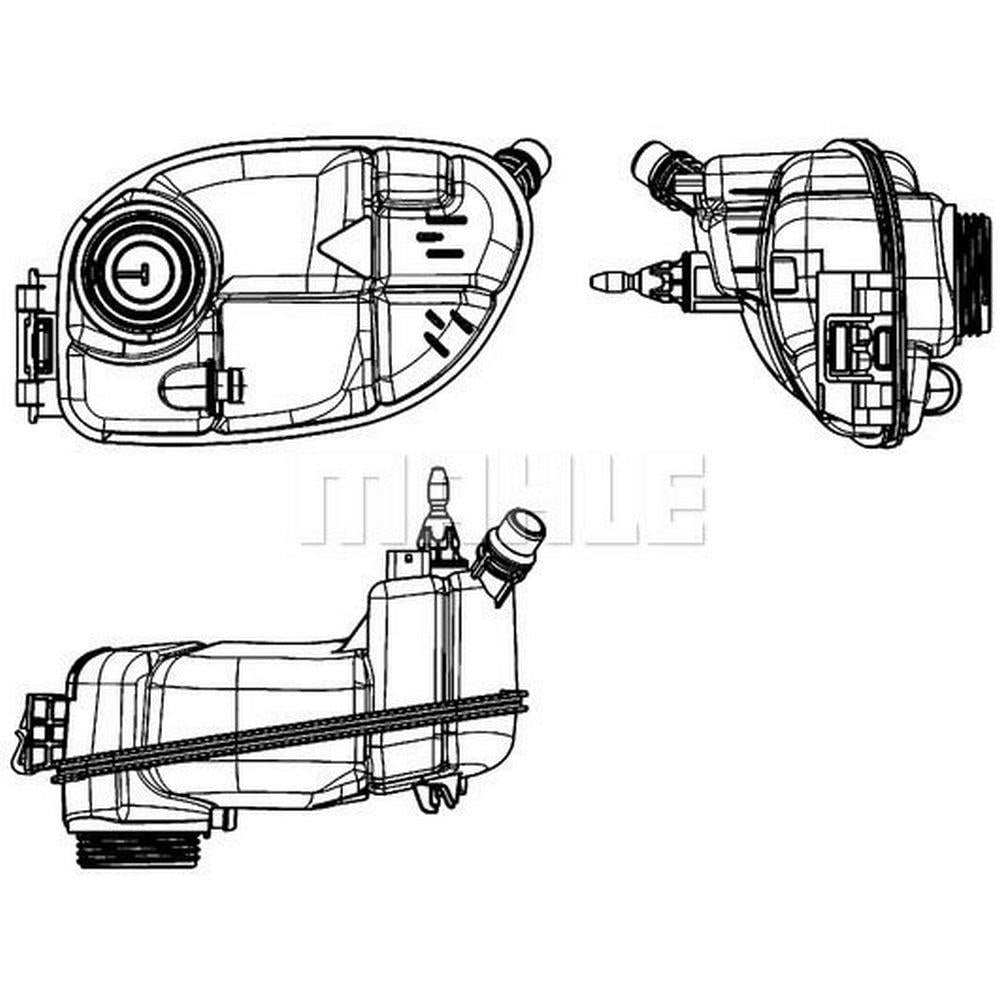 RADYATOR YEDEK SU DEPOSU X156 13> W176 13>18 W246 11>18 C117 13>18
