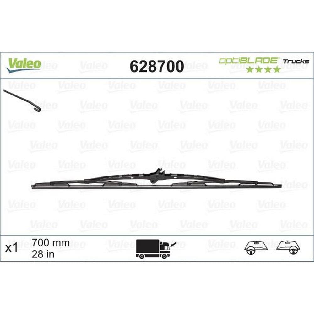 SILECEK SUPURGESI 700mm (X1) OPTIBLADE (AGIR VE HAFIF VASITA GRUBU)