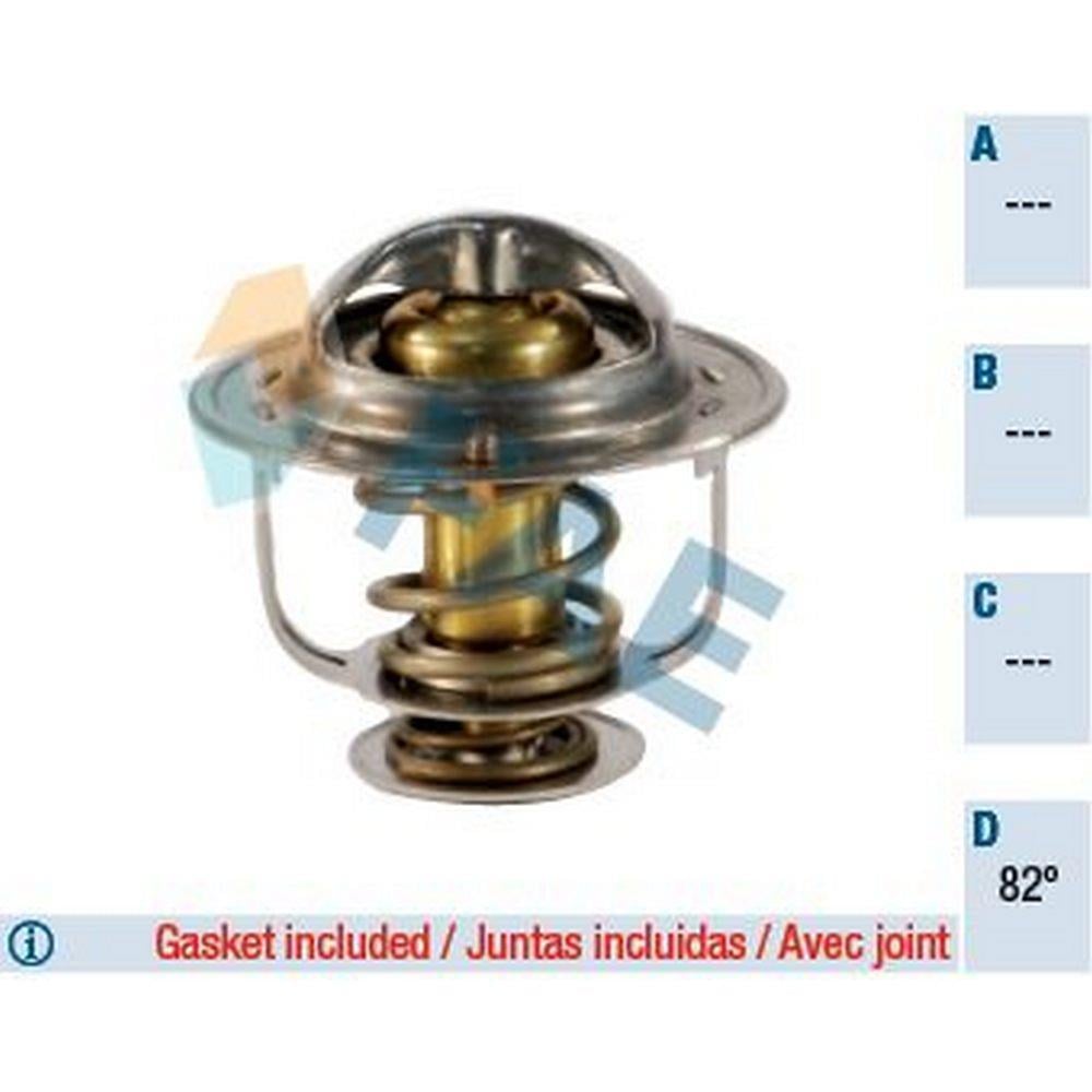 TERMOSTAT TOYOTA COROLLA 2000-2009 AURIS 1.4 D4D 2007-> AVENSIS 2000-2003 RAV4 2000-> YARIS 1999->