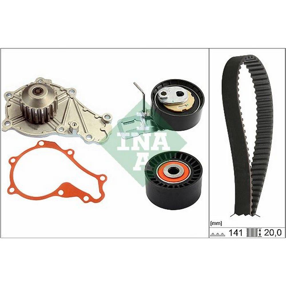 TRIGER EKSANTRIK GERGI SETI ( SU POMPASI DAHIL ) C5 III C4 II DS4 208 308 3008 5008 08> PARTNER TEPE