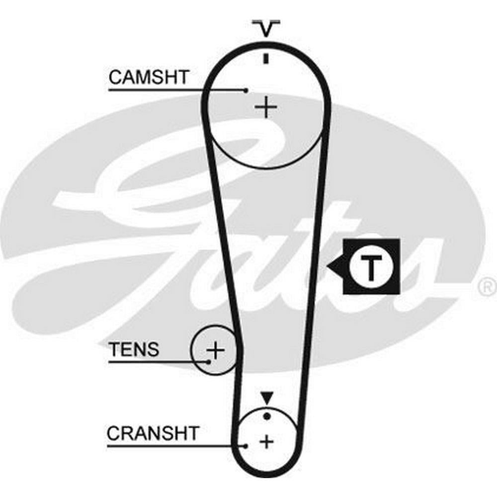 TRIGER KAYISI (097x190) SUZUKI SWIFT 1.0 6V (89 03) CHEVROLET GEO METRO 1.0 6V (89 97) CT1017