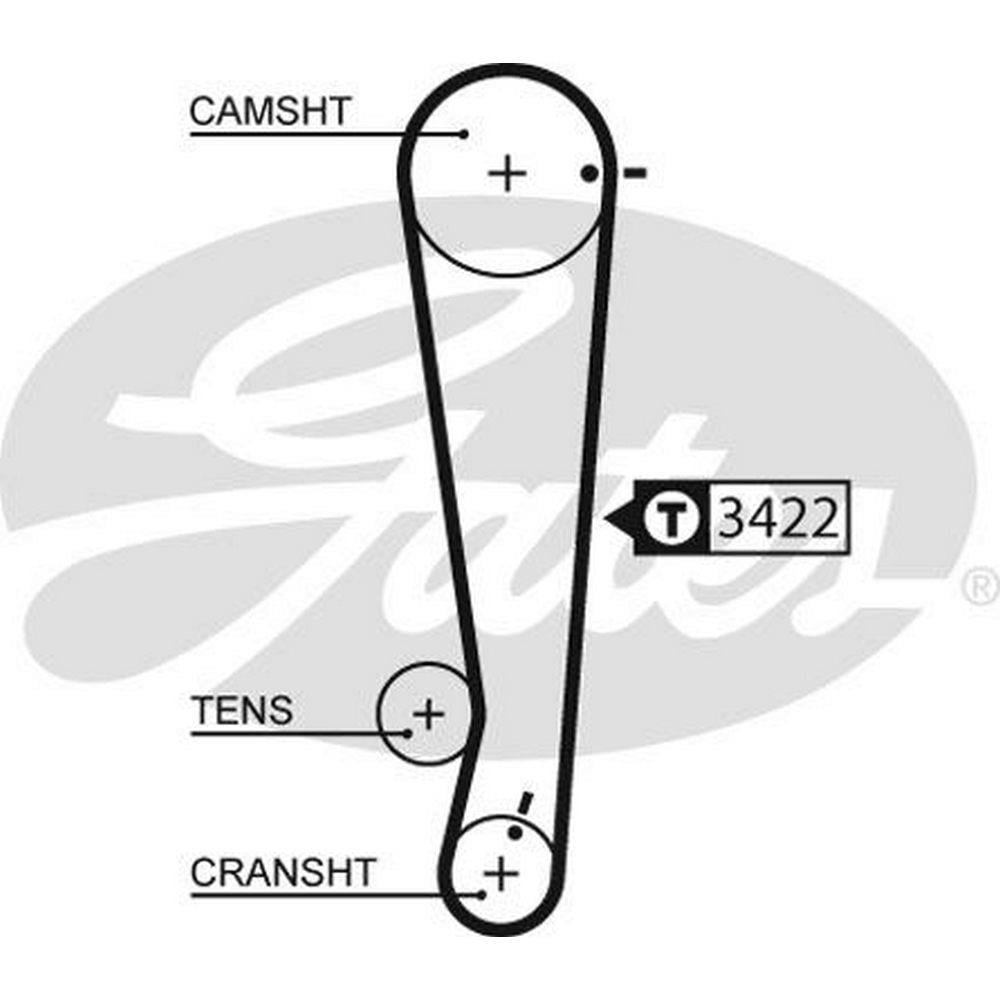 TRIGER KAYISI (101x200) HYUNDAI ATOS GETZ 1.1 12V 02 KIA MORNINGPICANTO 1.0 1.1 12V 04 CT1013* (C)