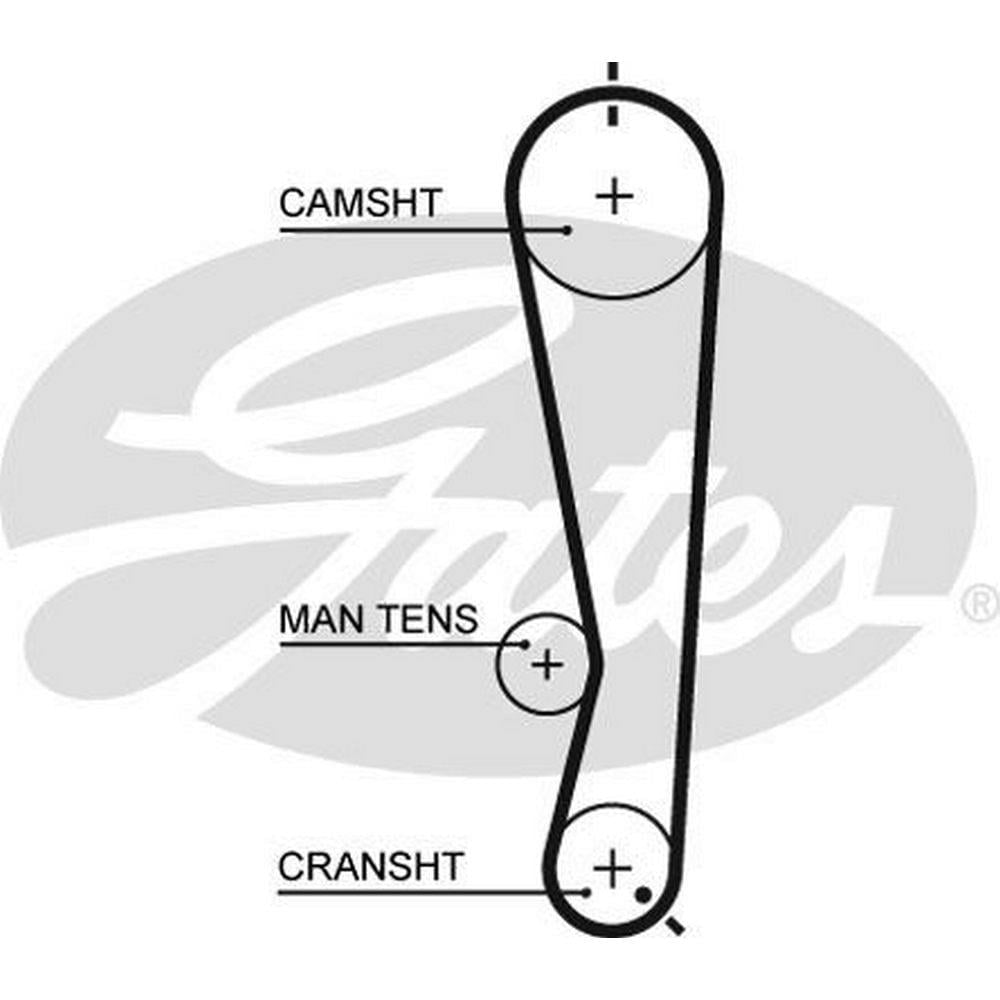 TRIGER KAYISI (111x250) DAIHATSU CHARADE CUORE MIRA GINO MOVE SIRION TREVIS YRV 1.0 12V 98 CT1072
