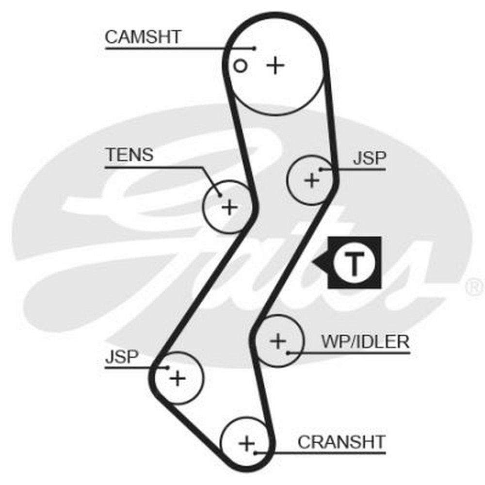 TRIGER KAYISI (116x200) FORD ESCORT 1.8D 8V (89 00) 1.8TD 8V (93 01) FIESTA 1.8D 8V 89 96CT901SE* (C