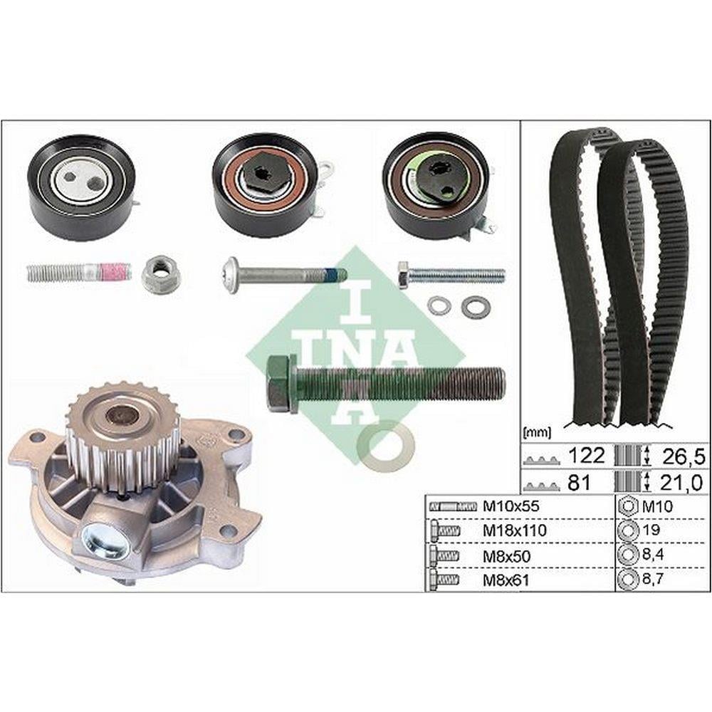 TRIGER SETI DEVIRDAIMLI LT 28-35-46 99>06 T4 96>03 2.5TDI ANJ AVR APA ACV AXL AUF