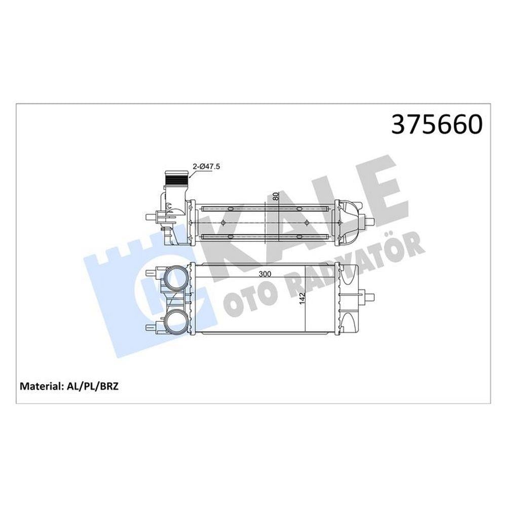TURBO INTERCOOLER RADYATORU ECOSPORT 1.5 TDCI 15> 
