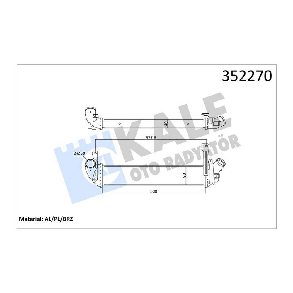 TURBO RADYATORU KANGOO 1,5DCI K9K 01>