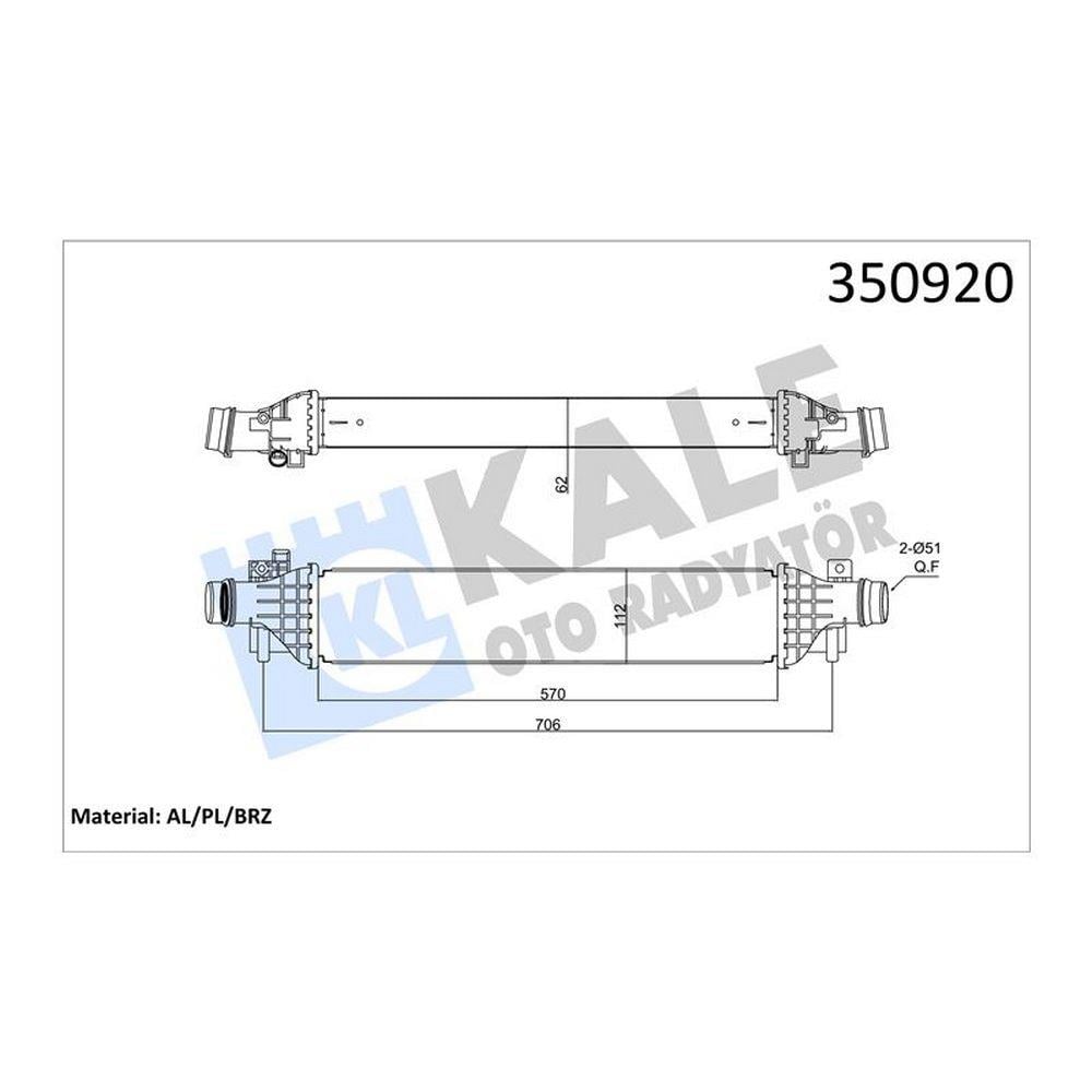 TURBO RADYATORU MOKKA TRAX A14NET