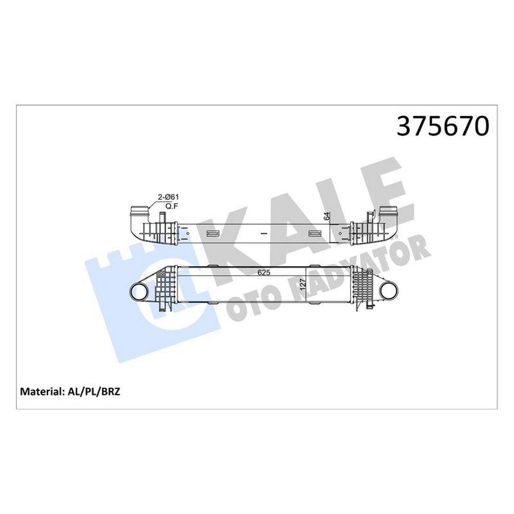 TURBOSARJ RADYATORU W204 07>14 S204 07>14 C204 11> W212 09>15 C207 10>16 A207 10>16