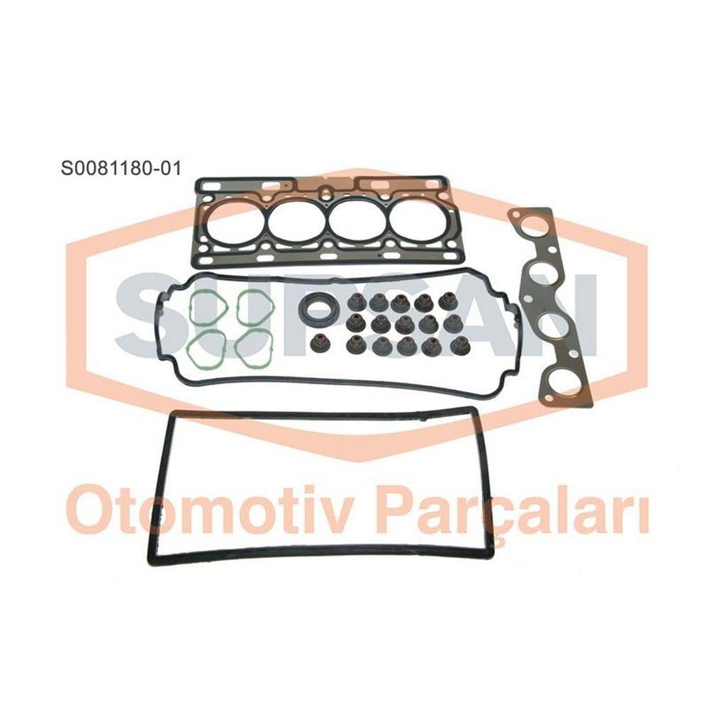 UST TAKIM CONTASI RENAULT TWINGO, CLIO 1,2 16V (ENG, D4F) KECELI, SUPAP LASTIKLI SKC LI (REINZ)