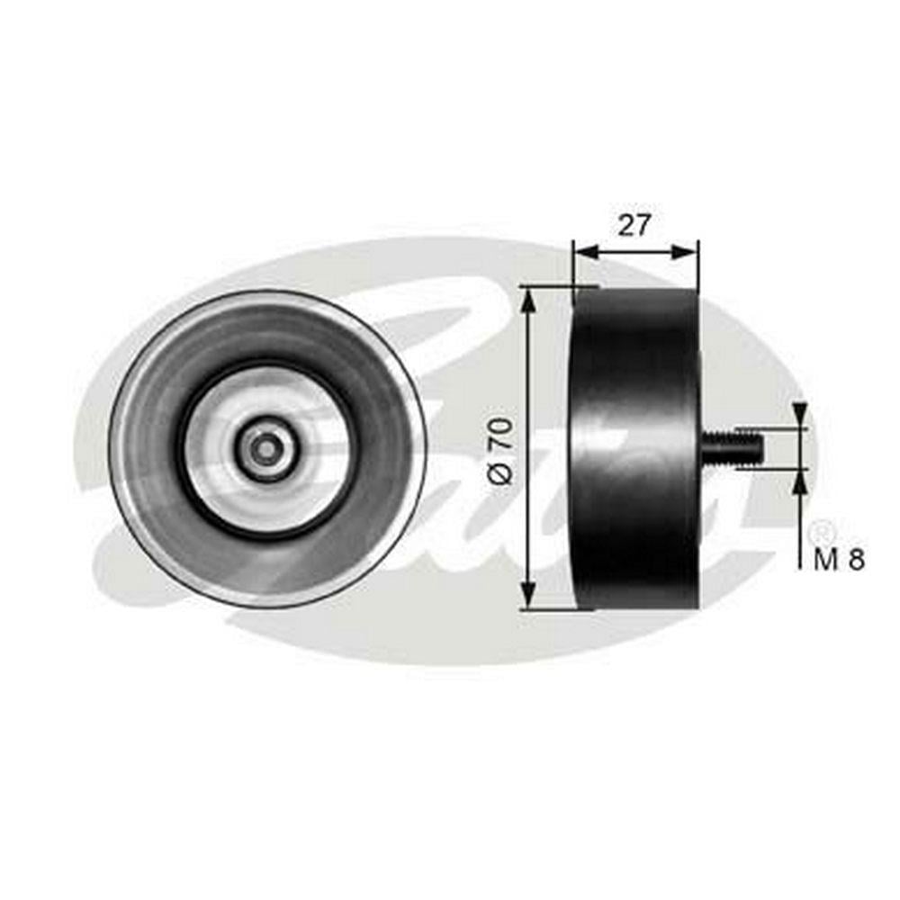 V KAYIS GERGI RULMANI BMW E46 E60 E61 E63 E64 E65 E66  X3 E83  X5 E53 M47 M57 04>08