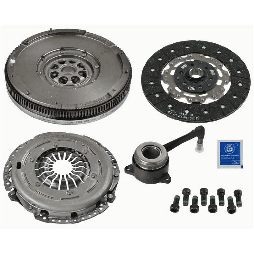VOLANT+DEBRIYAJ SET (KIT 4P) TRANSPORTER T5 AXD 2,5TDI 03>09