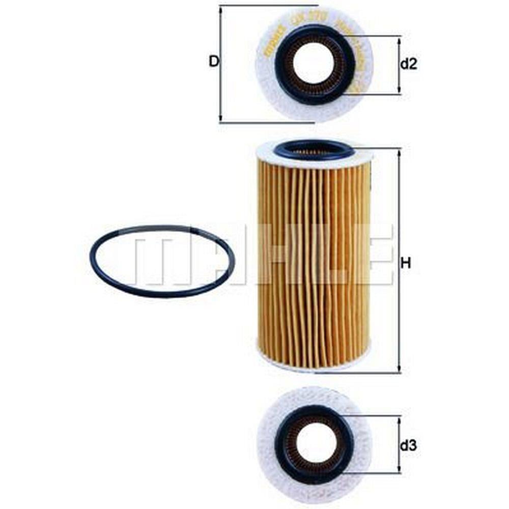 YAG FILTRE MONDEO IV CA2  07>14 2.5 S-MAX 09> 2.5 KUGA 08>11- 2.5 / S40 04> S40 II  VOLVO 2.4 D5 T5