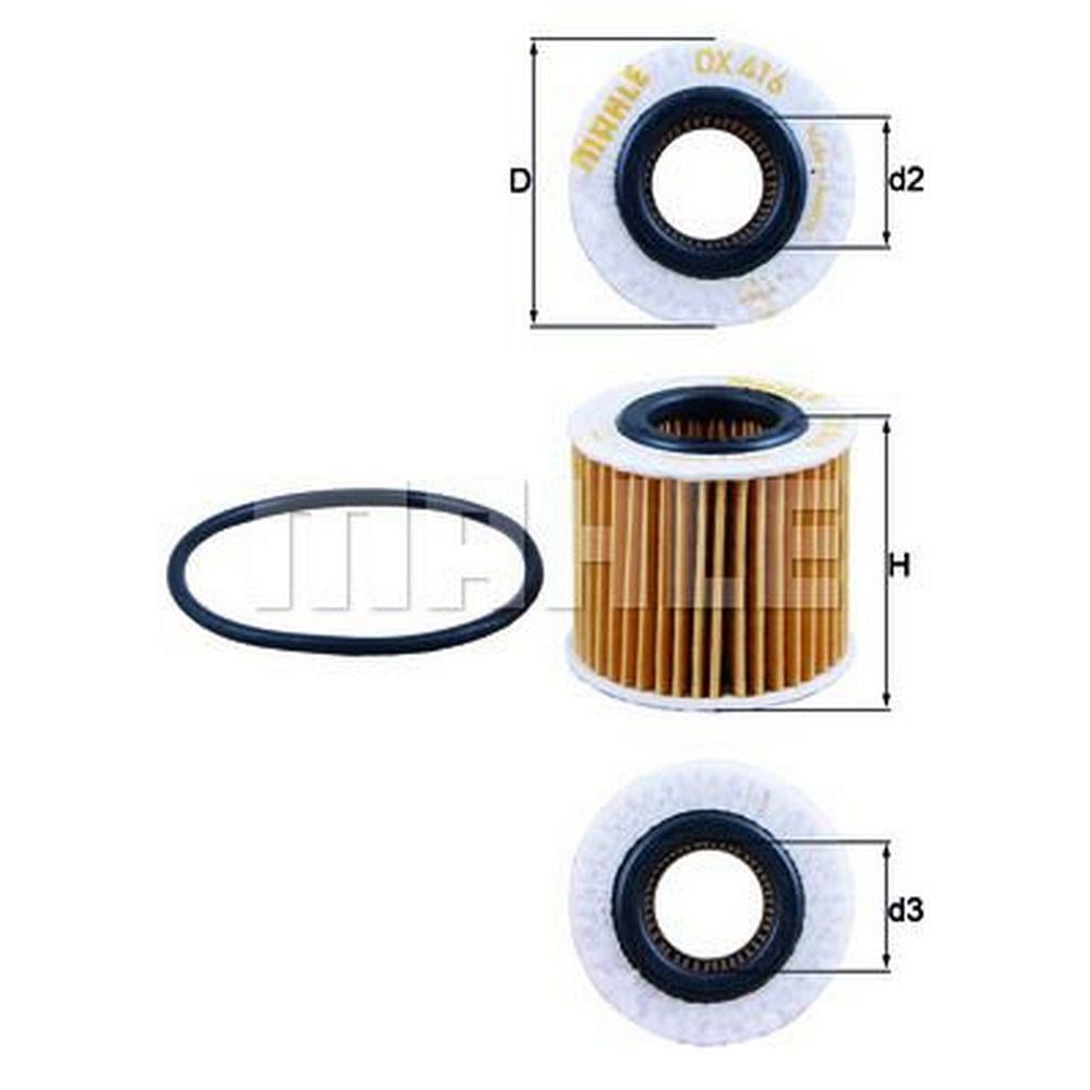 YAG FILTRESI TOYOTA COROLLA AURIS 10-12 AVENSIS 09-12 RAV 4 08-12