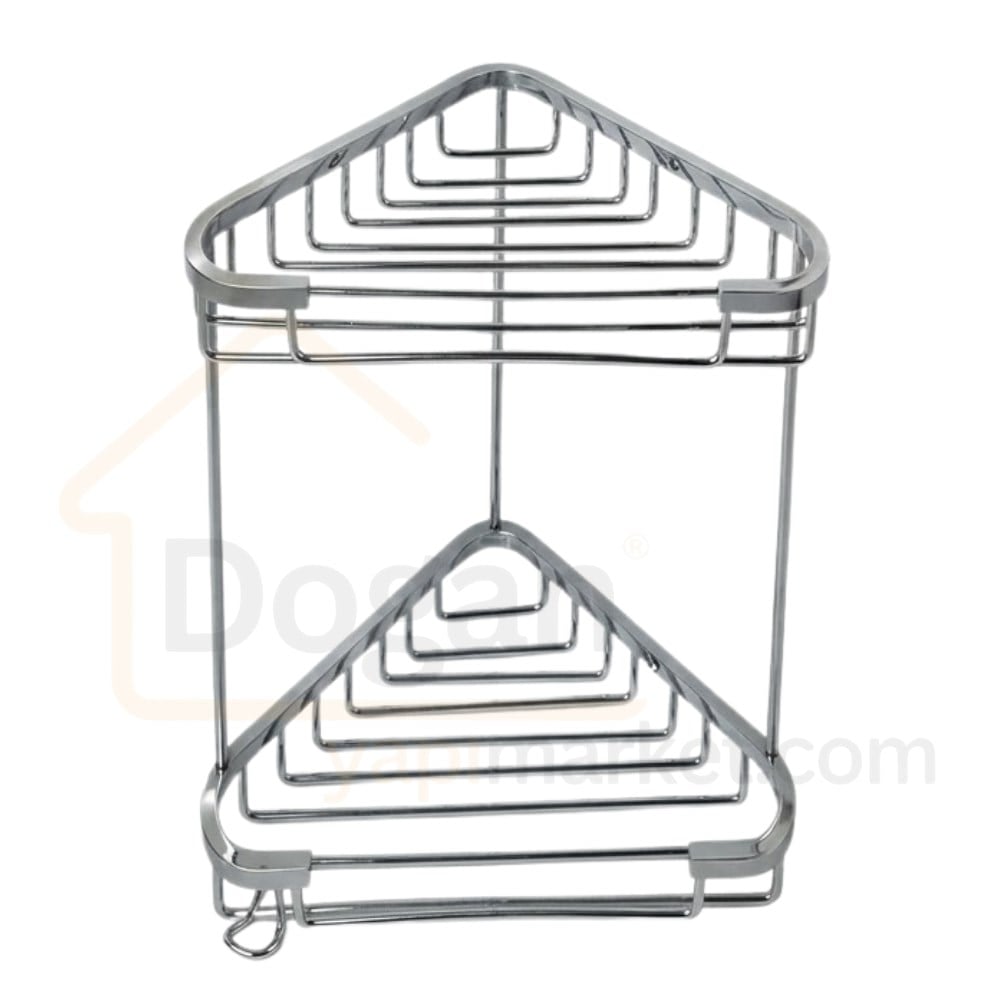 CSK İkili Köşelik Krom 15x15