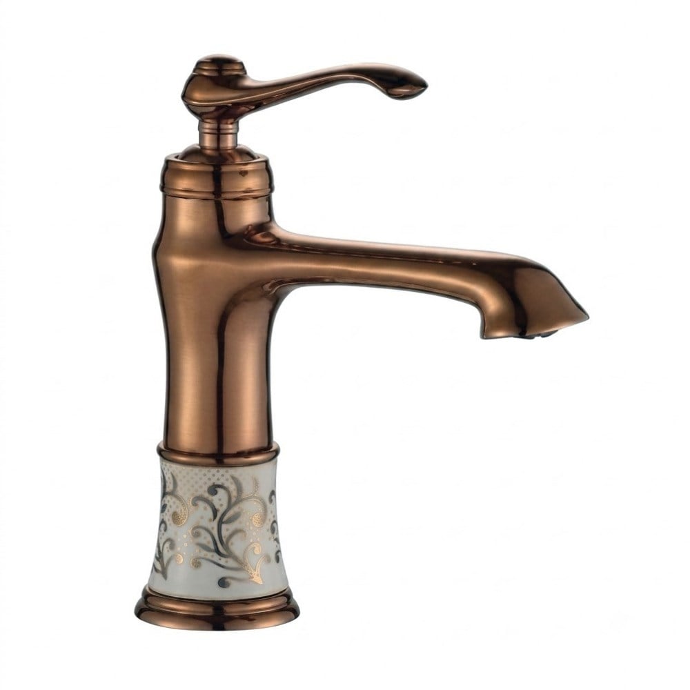 DGN Konsept Roma Rose Gold Lavabo Bataryası