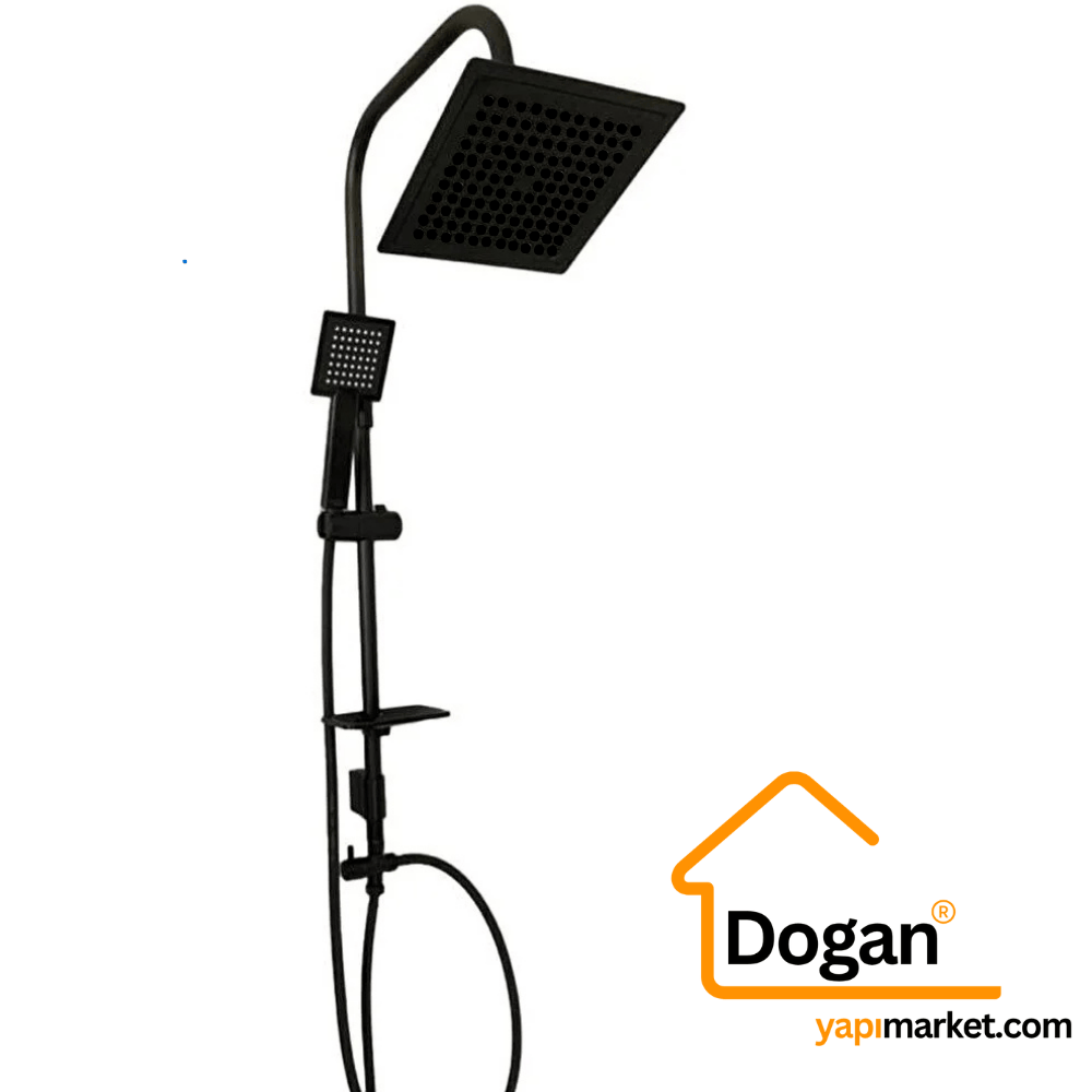 DGN Robot Duş Seti Siyah