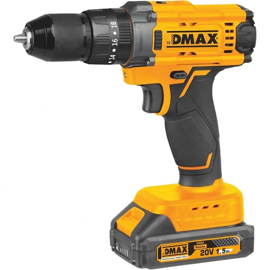 DMAX 20 V 1.5 AH Akülü Matkap