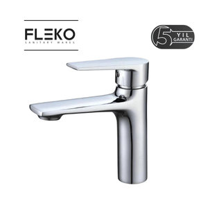 FLEKO Alfa Lavabo Bataryası Krom 