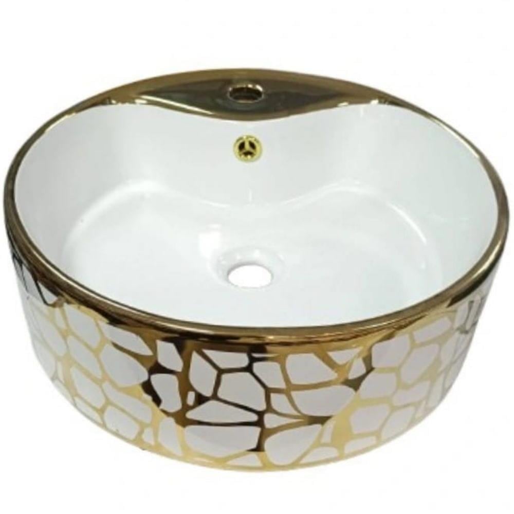 Fleko Gold Zero White Lavabo