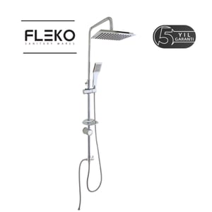 FLEKO Vektor Robot Duş Sistemi Krom