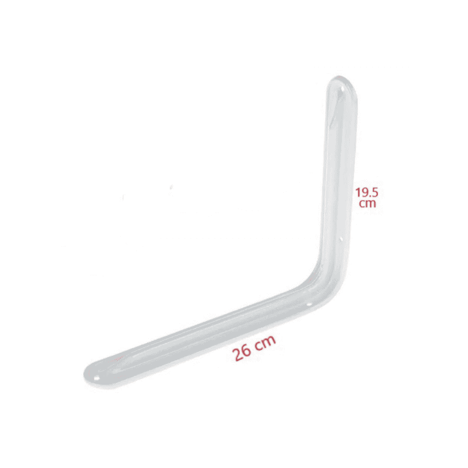 Flore Beyaz Raf Altı L Ayak 19,5×26