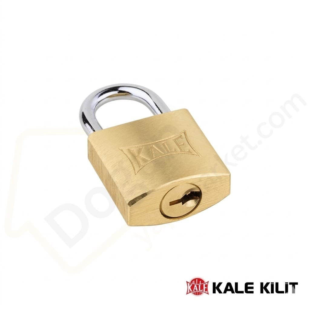 Kale Asma Kilit Sarı (20 mm)