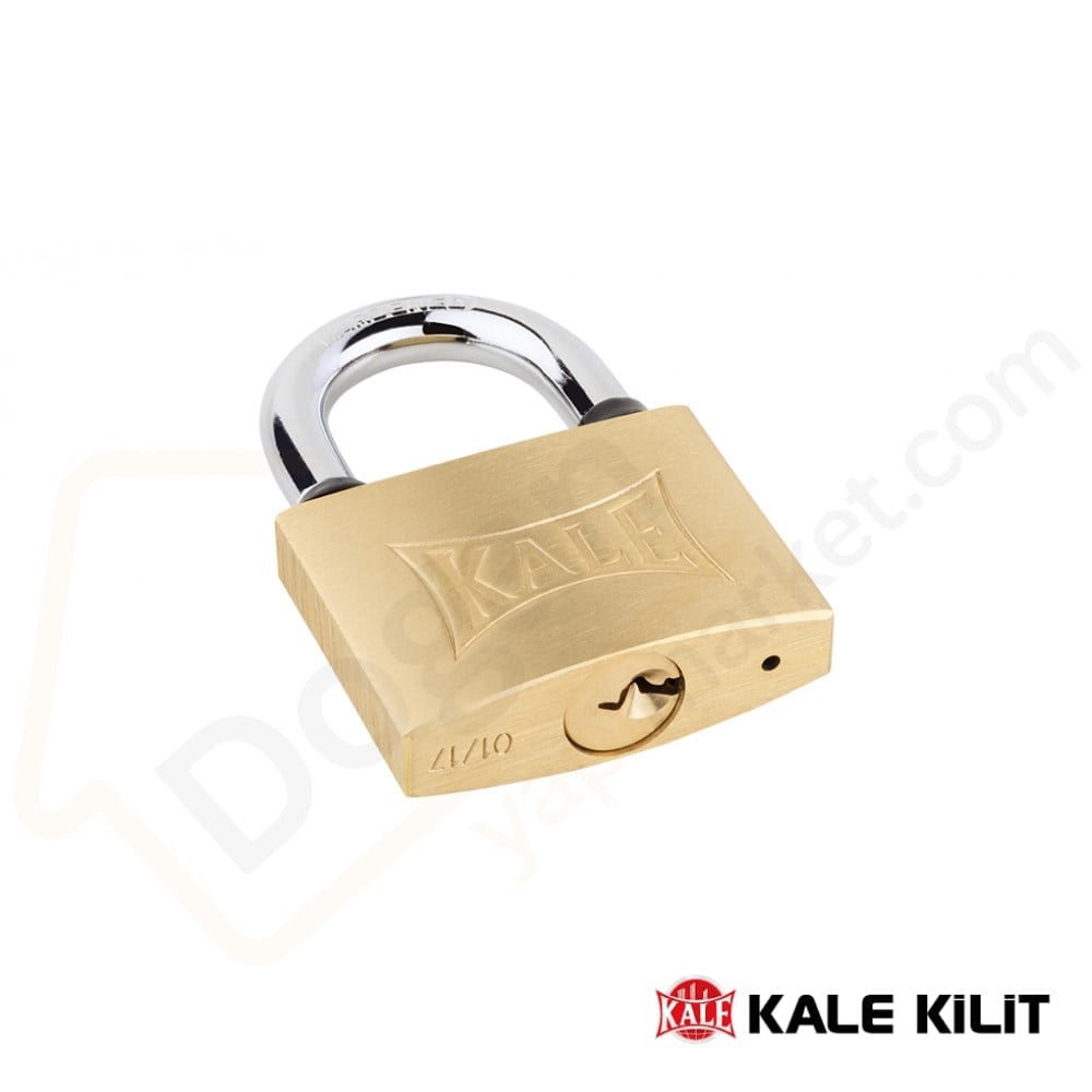 Kale Asma Kilit Sarı (50 mm)