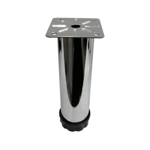 Krom Tablalı Metal Ayak 15Cm