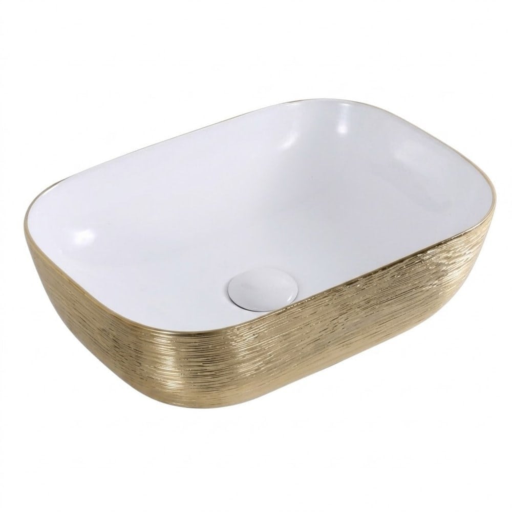 Prima Tezgah Üstü Çanak Lavabo Gold