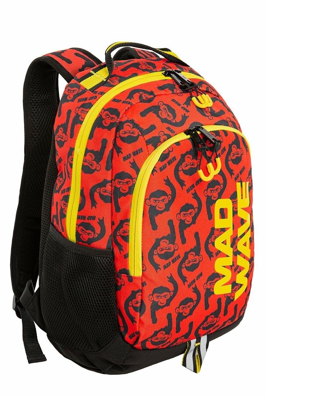 Mad Wave City  42*29*18 cm, Kırmızı Sırt Çantası