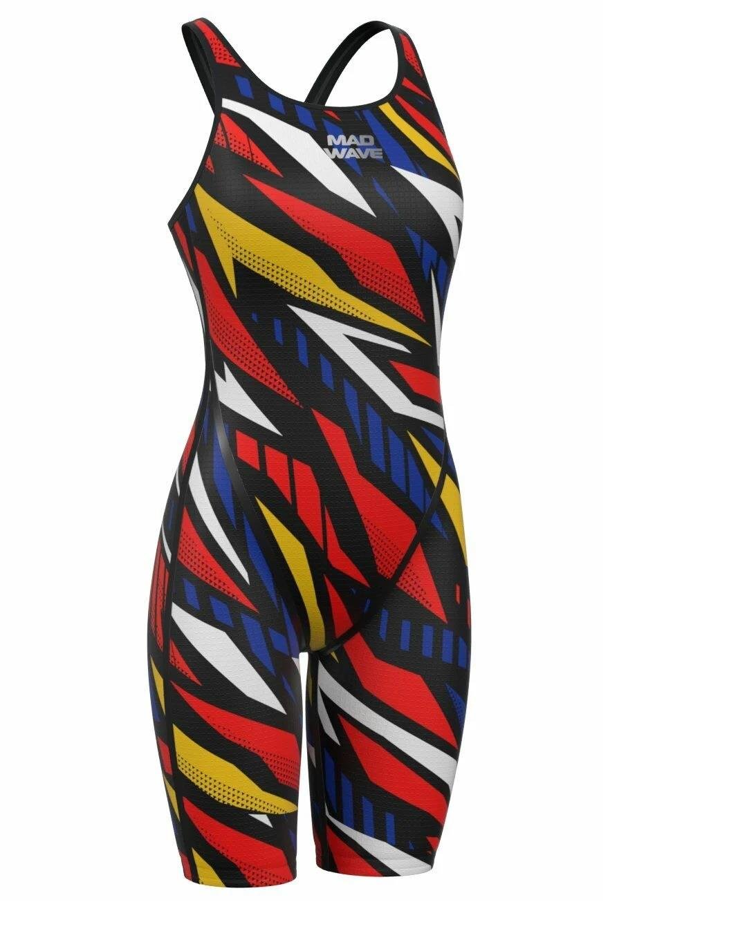 Mad Wave Force Racing Open Back Swimsuit Yarış Mayosu
