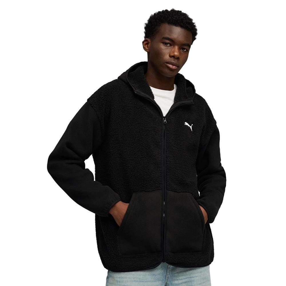 Puma Essentials Elevated Rahat Kışlık Tam Fermuarlı Kapüşonlu Erkek Sweatshirt