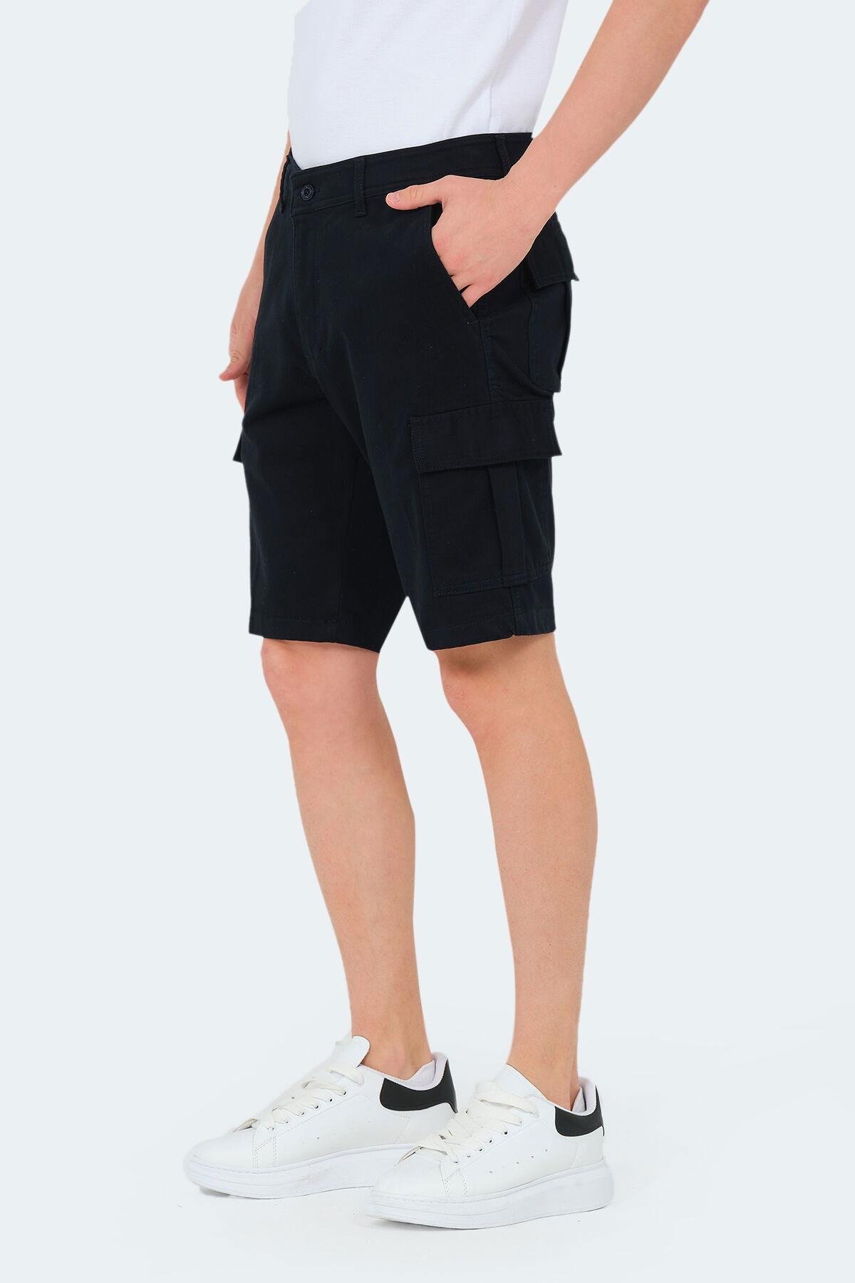 Slazenger EARNINGS Erkek Şort Siyah