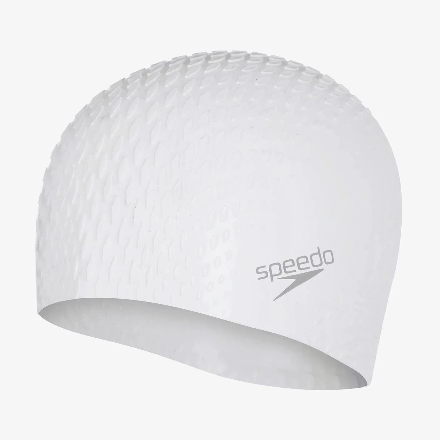 Speedo Bubble Active  Yüzme Bone - Beyaz