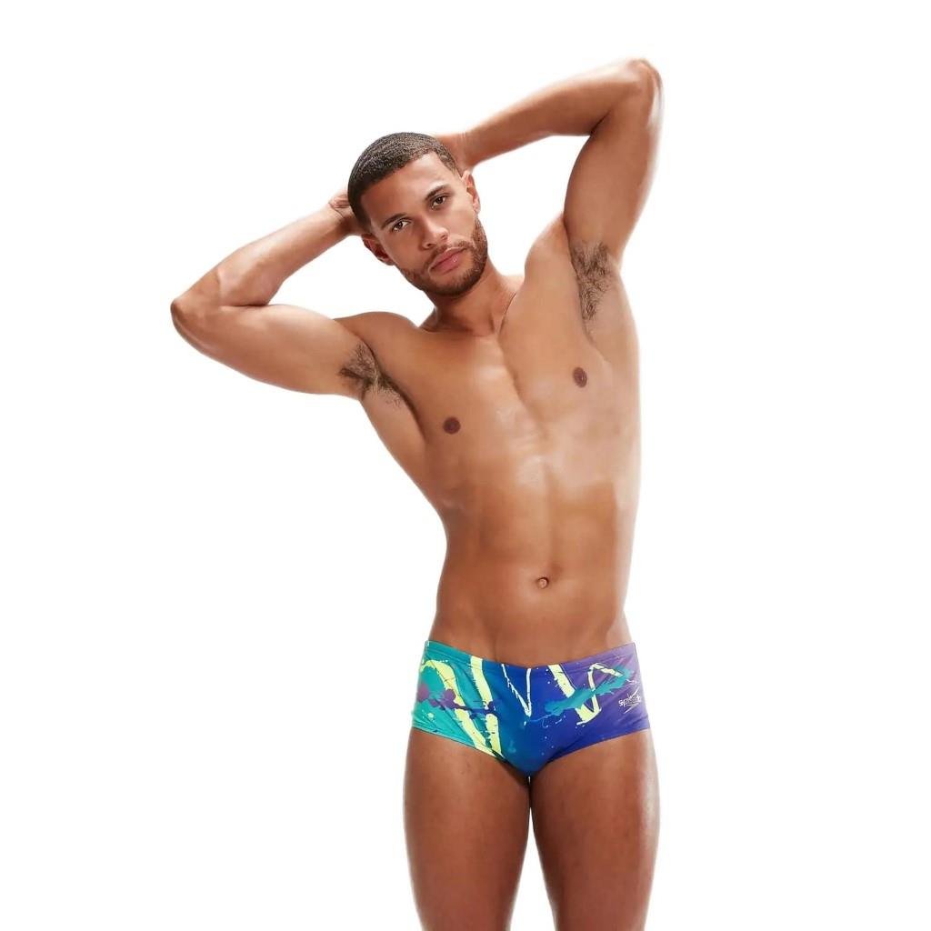 Speedo PLMT DIGI BF 14CM  Erkek Yüzücü Mayosu